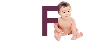 Babynamen eindletter F, jongensnamen en meisjesnamen | NaamWijzer