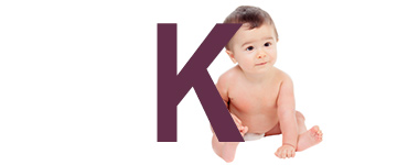 Babynamen met K, jongensnamen en meisjesnamen | NaamWijzer